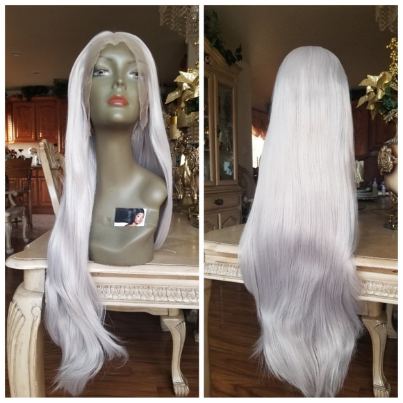 Gray Beauty Lace Front Wig main image 6